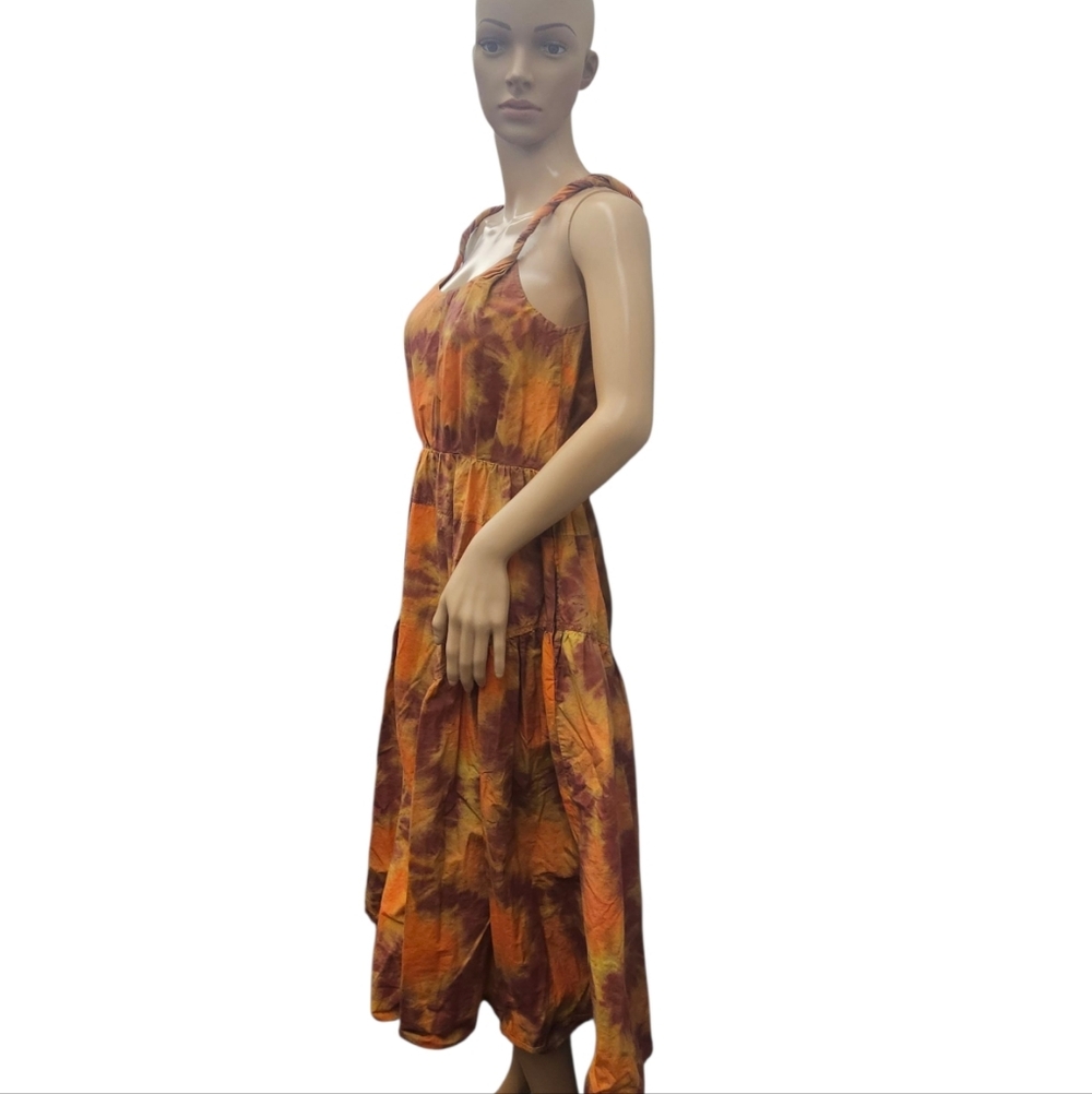Ulla Johnson Valentina Braided Tie-Belt Midi Dres… - image 6